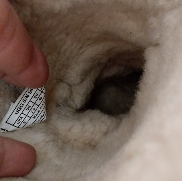 Ugg Awesome Brown Moto/Bomber Boots:sz9 - Picture 3 of 8
